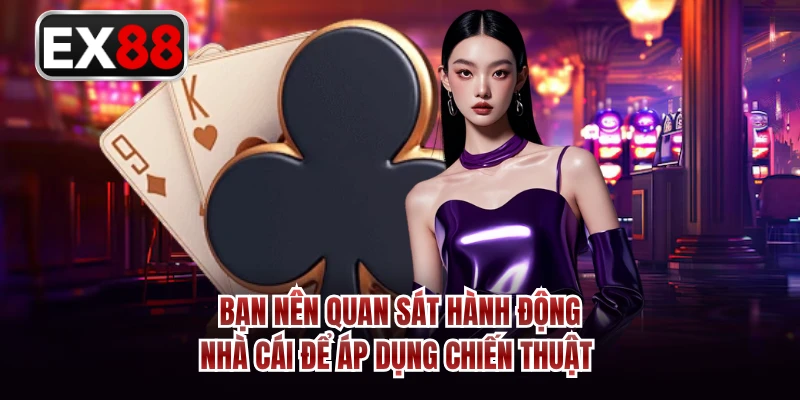 Bạn nên quan sát hành động nhà cái để áp dụng chiến thuật
