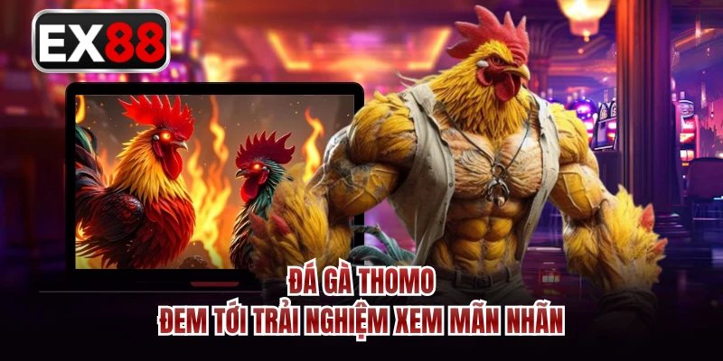 Đá gà Thomo đem tới trải nghiệm xem mãn nhãn