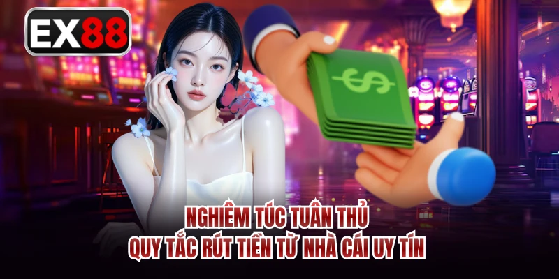Nghiêm túc tuân thủ quy tắc rút tiền từ nhà cái uy tín 